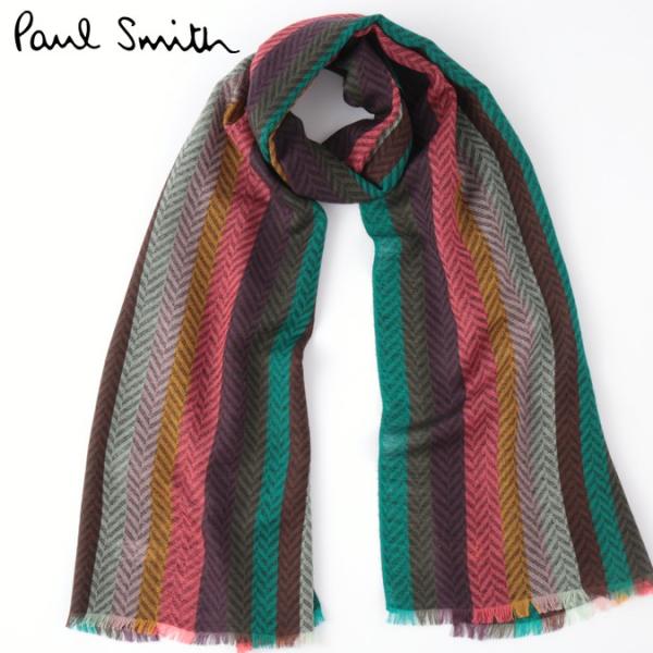 �|�[���X�~�X �����Y �}�t���[ �唻 PAUL SMITH �X�J�[�t �����Y�E�[�� �w�����{�[�� �}���` �C�M���X��