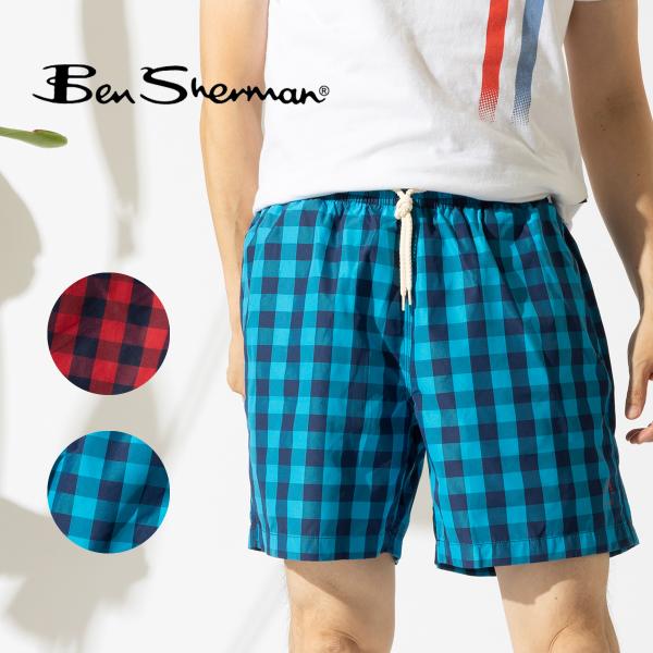 Ben Sherman（ベンシャーマン） 水着 海パン スイムショーツ ギンガム 