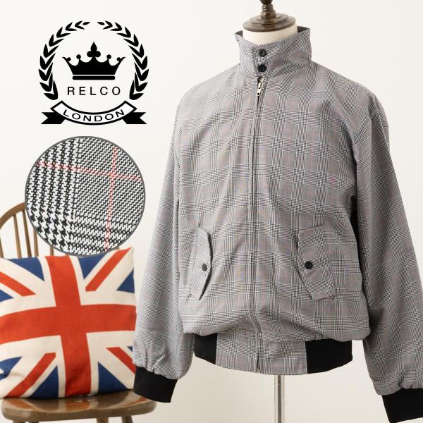 RELCO スイングトップ ハリントン ジャケット プリンスオブウェールズ