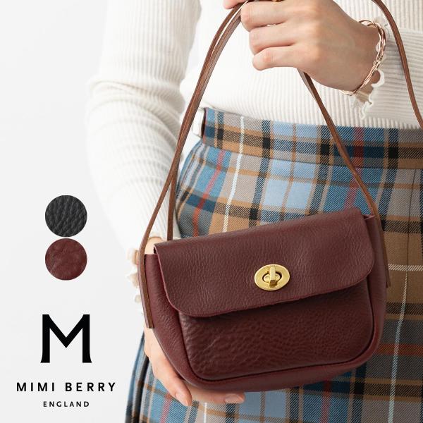 MIMI BERRY ミミベリー 正規品 本革レザー ショルダーバッグ Betty
