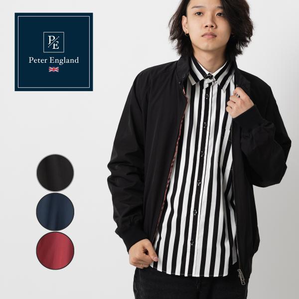 美品■Peter  チェック柄 ブルゾン　 ブラウン系　イギリス製 ukclozest_pehj