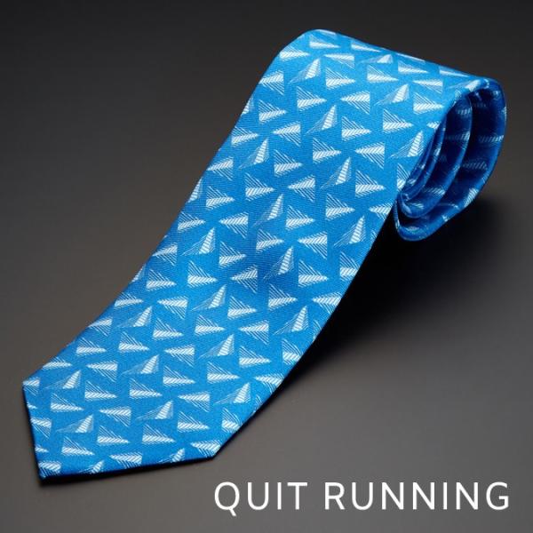 Quit Running �N�C�g�����j���O �p�� �C�^���A���V���N�l�N�^�C �W�I���g���b�N �p�^�[�� TRIANGLE BLUE �g���C�A���O�� �u���[