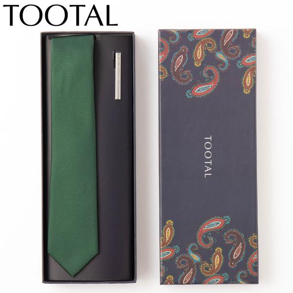Tootal Scarf TOOTAL メンズ ネクタイピンギフトセット 100%上質シルク