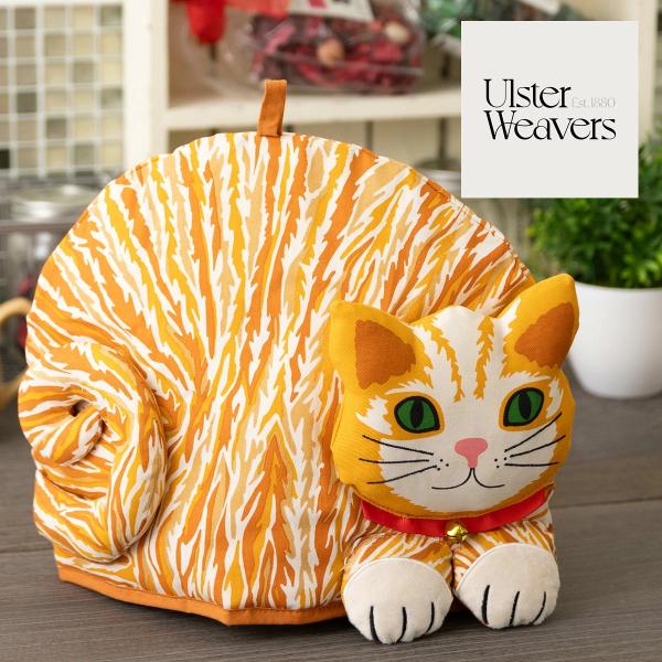 ティーコージー Ulster Weavers アルスターウィーバーズ 猫柄 コットン ティータイム