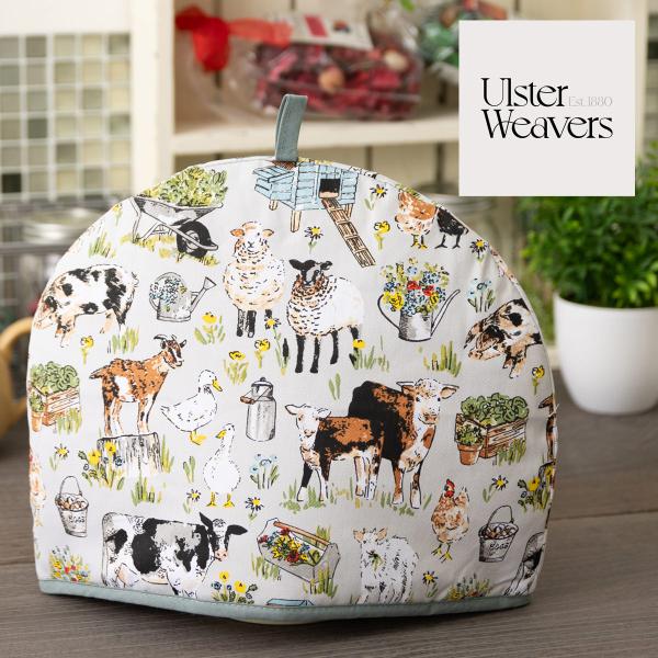 ティーコージー Ulster Weavers アルスターウィーバーズ 鳥柄 ひつじ柄 コットン 紅茶