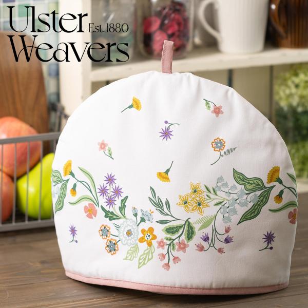 ティーポット カバー ティーコージー ティーコゼー 英国王室御用達 メーカー Ulster Weavers アルスターウィーバーズ  Petals & Prose  ボタニカル
