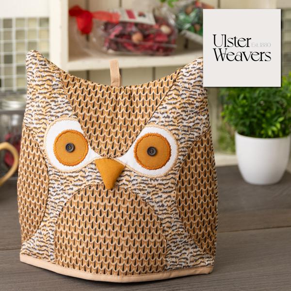 アルスターウィーバーズ ティーポット カバー ティーコージー  英国王室御用達 メーカー Ulster Weavers Tawny Owl  タウニーオウル フクロウ ふくろう