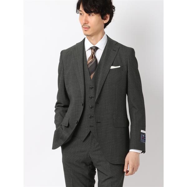SUIT SQUARE 【スーツスクエア】メンズ スーツ スリーピース 2つ