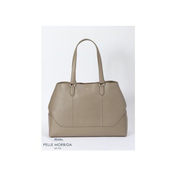 PELLE MORBIDA トートバッグ ベージュ ブラウン 2025年2月20日販売開始！ 新作 ] PELLE MORBIDA ペッレモルビダ