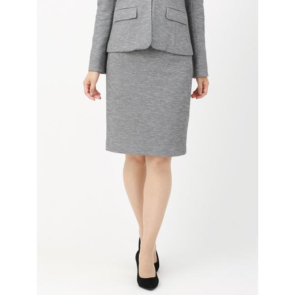 スーツ レディース セットアップ対象 通年 Destyle メランジツイードジャージータイトスカート ライトグレー ホワイト ザ スーツカンパニーpaypayモール店 通販 Paypayモール
