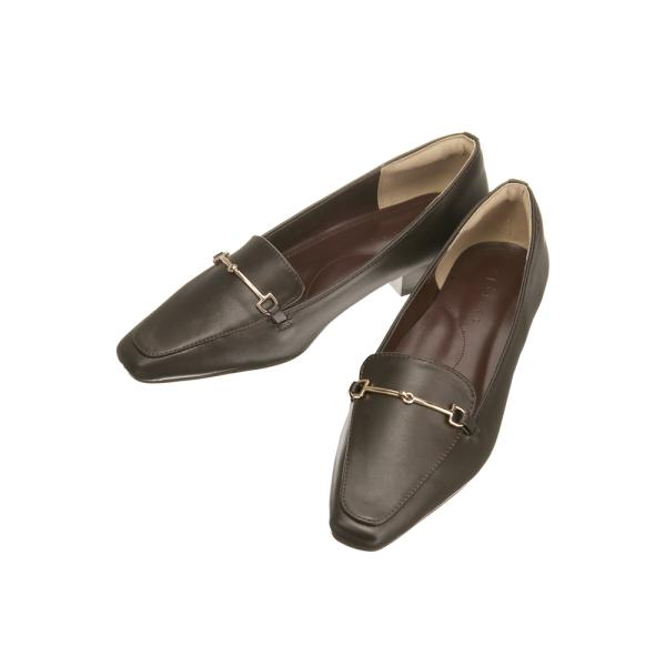 ブラウンレザー金具付きローファー HARUTA ブラウン ローファー 金具付き - メルカリ
