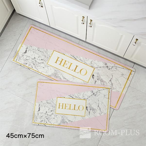 キッチンマット フロアマット エントランス ポップ 大理石調 英字 Fmat 0038 Fmat 0038 Doublequotation 通販 Yahoo ショッピング