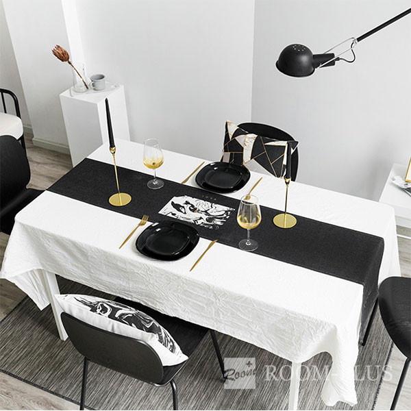 テーブルランナー モノトーン 送料無料 北欧 テーブルマット テーブルクロス ダイニングテーブル 30cm 160cm 180cm 0cm 2cm Table R0101 Buyee Servis Zakupok Tretim Licom Buyee Pokupajte Iz Yaponii
