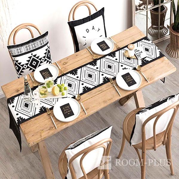 テーブルランナー モノトーン 白黒 送料無料 北欧ノルディック テーブルマット テーブルクロス ダイニングテーブル 30cm 160cm 180cm 0cm 2cm Table R0105 Table R0105 Doublequotation 通販 Yahoo ショッピング
