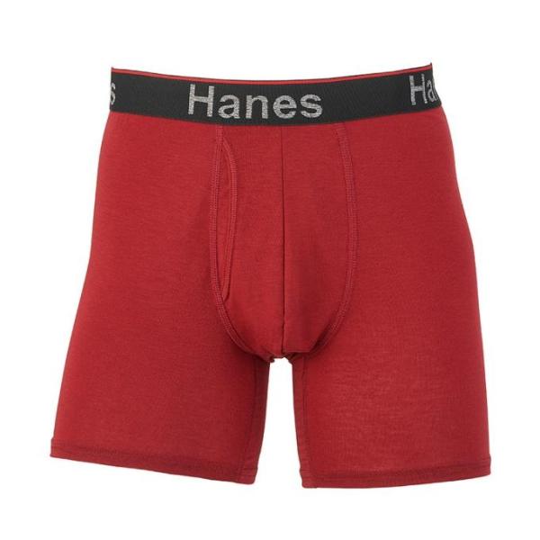 ヘインズ HM6EW101 962 1P BOXER BRIEF CFF(TSP) 962 レッドブリック M