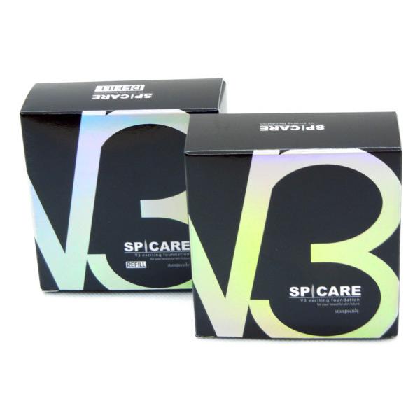 V3 ファンデーション本体15g＋詰め替え用レフィル15g : Ulela