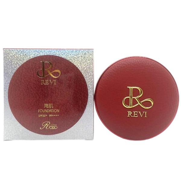 【新品】陶肌 ファンデーション レフィル21ベージュ、レフィルジュエル2個 REVI 陶肌ファンデーションジュエル レフィル21番 | Granverger