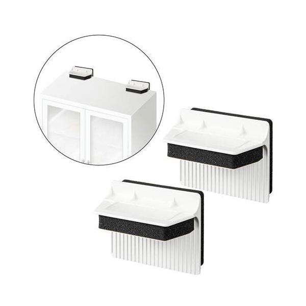 他サイト： エレコム TS-F009 家具転倒防止器具 T型 震度7対応の家具転倒防止器具 家具 家電 防災 耐震ダンパー 耐荷重150kgの商品画像