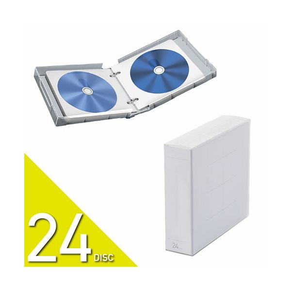 エレコム CCD-FBB24CR Blu-ray・CD・DVD対応クリアケース クリア