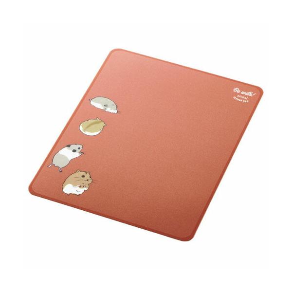 代引不可 マウスパッド Be with! animal mousepad 抗菌加工 アニマルデザイン かわいい エレコム MP-AN04