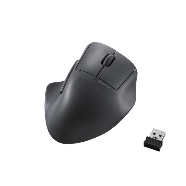 他サイト： エレコム M-SH30DBSKBK ワイヤレス マウス 無線 2.4GHz 静音 チルトホイール 5ボタン SHELLPHA 抗菌 仕様の商品画像