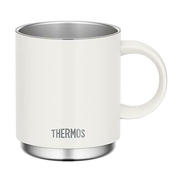 他サイト： 食洗機対応モデル サーモス 真空断熱マグカップ 350ml ホワイト JDS-350 WH ドリンク プレゼント タンブラー 食洗機対応 オフィスの商品画像