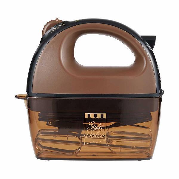 リバティーコーポレーション ハンドミキサー 電動 ケース付 ショコラブラウン 製菓用品 LD-600 Style Dolce