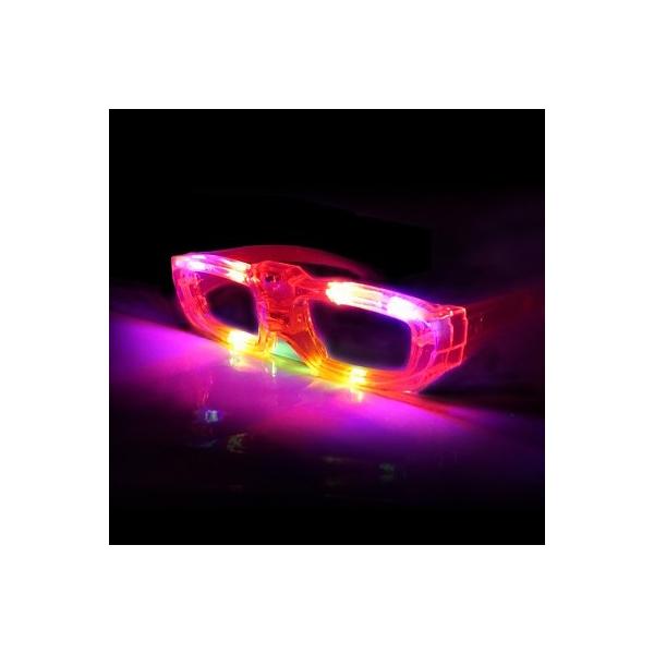 光るパーティーメガネ ４色セット 眼鏡 めがね メガネ 光るおもちゃ パーティーグッズ Ul Yn Dejapan 手数料０円で日本の商品を購買代行 落札代行