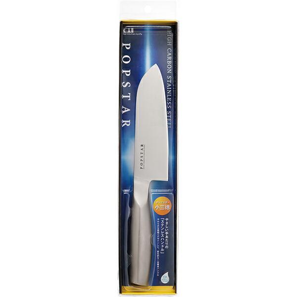 他サイト： 貝印 KAI AB5113 ポップスター小三徳 145mm AB-5113 キッチン 小三徳包丁 包丁 三徳包丁 キッチン用品 ナイフ ミニの商品画像