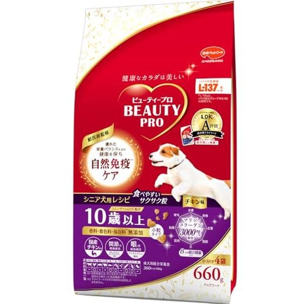ビューティープロ ビューティープロ ドッグフード 10歳以上 660g マリンコラーゲン 獣