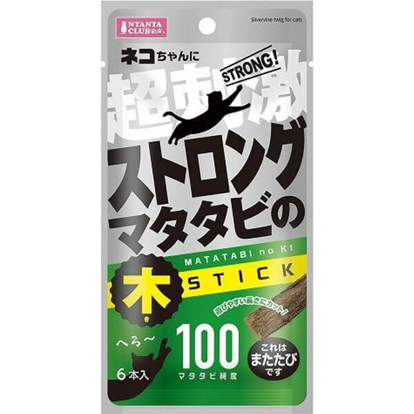 マルカン ストロングマタタビの木 6本 猫 CT-633 MARUKAN ストレス解消 ストロング リラックス おやつ ペット用 ごほうび 健康維持 価格は1個のお値段です