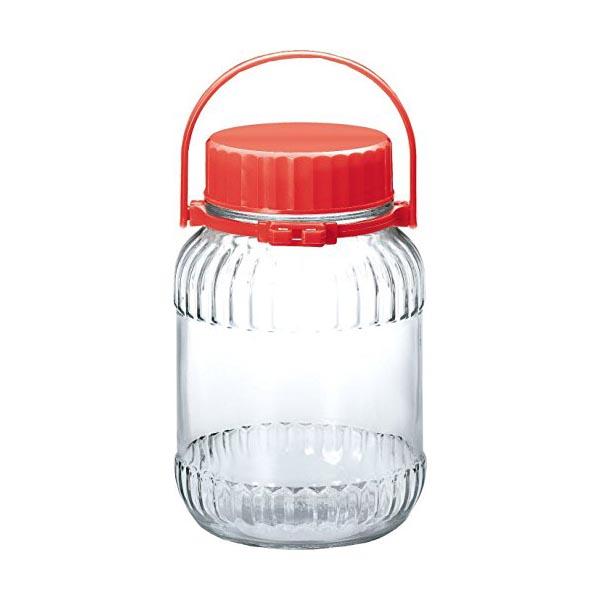 東洋佐々木ガラス 梅酒用ビン 果実酒瓶 3000ml 果実酒や漬物容器として