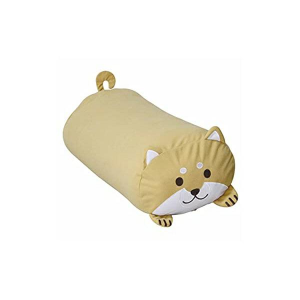 オリエント 収納袋 クッション ふとんdeクッション しば犬 使用サイズ 約直径35cm 長さ73cm
