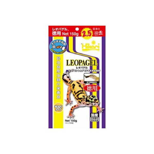 他サイト： キョーリン Hikari ヒカリレオパゲル徳用 150g ゼリー 爬虫類 全年齢 ペット用品 レオパゲル ヒカリ エサ 栄養食 ヤモリ 両生類 国産 価格は1個のお値段ですの商品画像