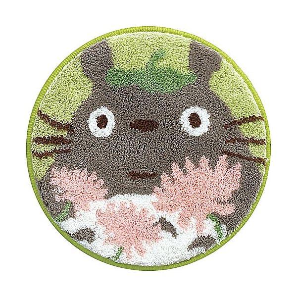 センコー となりのトトロ おはなやさん チェア マット 直径約38cm グリーン キャラクター トトロ totoro ジブリ 91234
