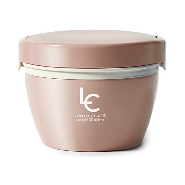 他サイト： アスベル Asvel ランタスカフェ丼 保温・保冷ランチジャー620ml ピンク HLB-CD620 A3248 抗菌 女性 カフェ丼ランチ 男性の商品画像