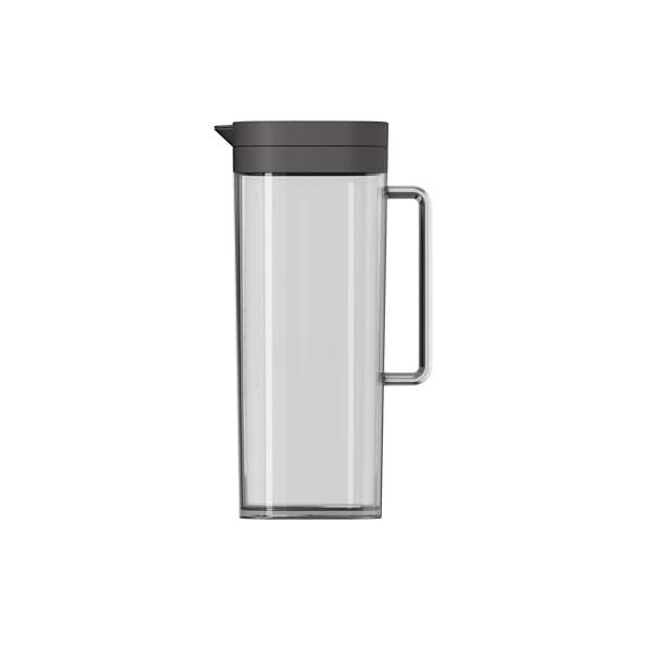 (2個セット) アスベル 麦茶ポット ワンプッシュ ビオSP-200 スクエア 2.1L 黒 お洒落