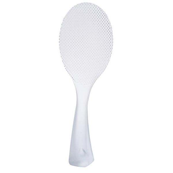 他サイト： マーナ 立つしゃもじ プレミアム クリア K555CL 自立しゃもじ 抗菌加工 ご飯よそい キッチングッズ marnaの商品画像