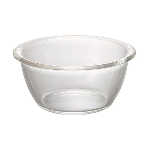 (3個セット) HARIO ハリオ 日本製 耐熱ガラス製 サラダボウル 300ml BUONO kitchen HSB-30-BK クリア 高品質