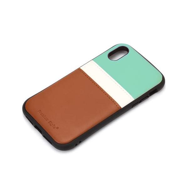 Premium Style iPhoneXR用 タフポケットケース チョコミント PG