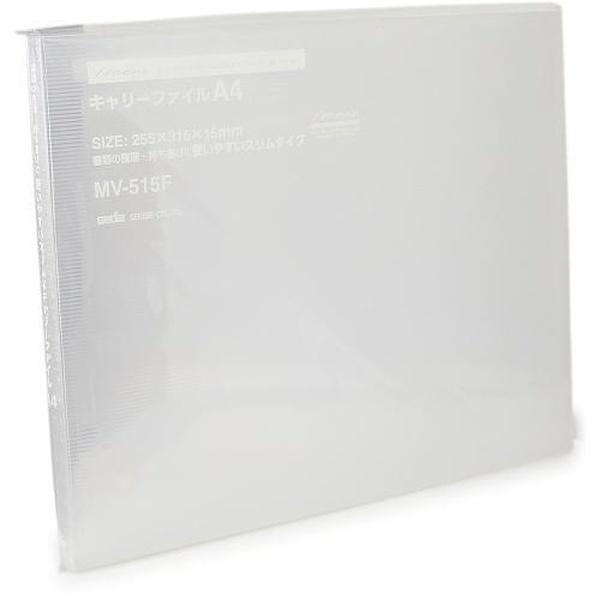 (6個セット) セキセイ ムービーキャリーファイルクリア MV-515F-T
