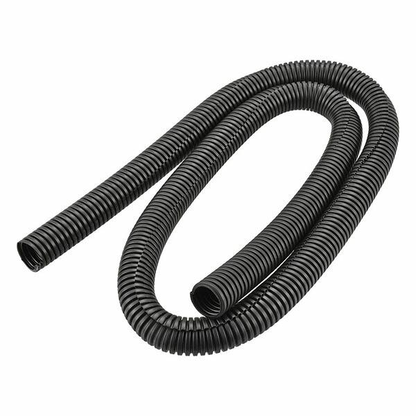 他サイト： オーム電機 DZ-CT15 コルゲートチューブ (難燃性PP/内径15.8mm×1m/黒) スリット入り 配線カバー 保護 結束 コード ファイの商品画像