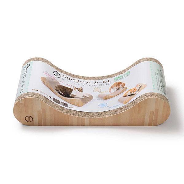 【3個セット】 猫壱  バリバリベッドカールL ライトブラウン