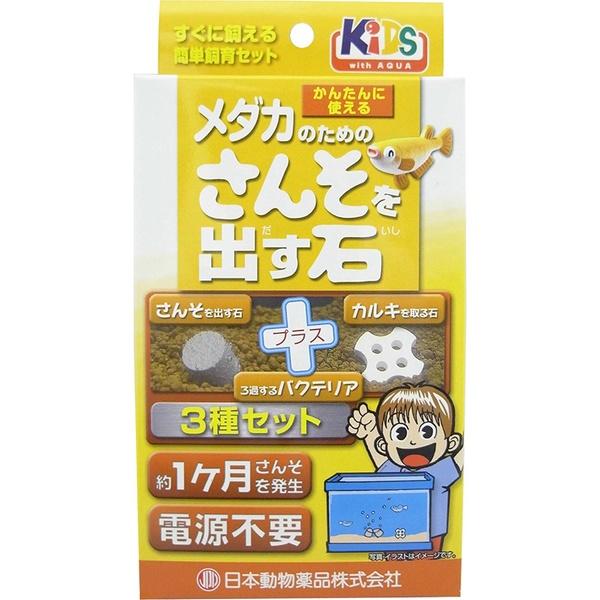 ニチドウ  メダカのための酸素を出す石