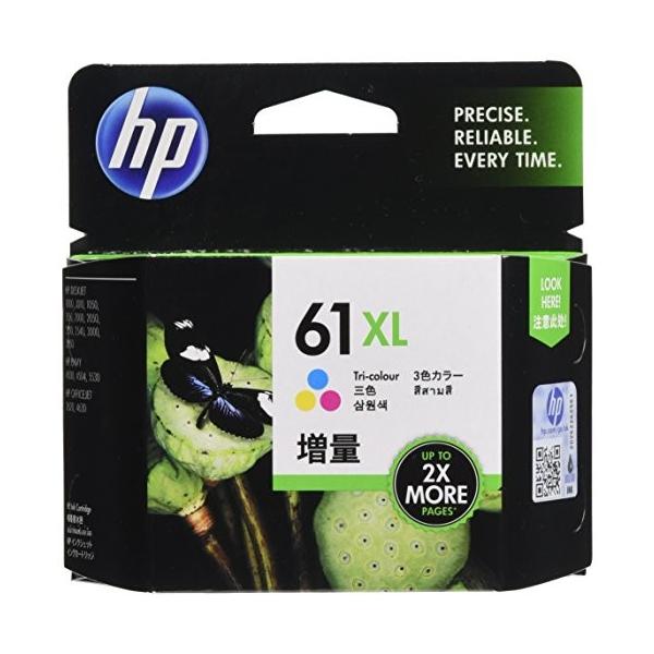 2個セット) HP CH564WA 61XL 純正 インクカートリッジ カラー 増量
