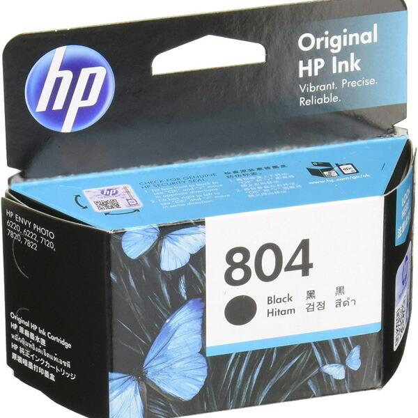 他サイト： HP T6N10AA 804 純正 インクカートリッジ 黒 ブラック (国内正規品) エイチピー インク 純正インク インクタンクの商品画像