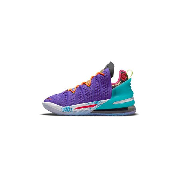 新品 NIKE レブロン 18 サイキック パープル 27cm バッシュ レア スニダンで購入可】6/1発売 NIKE LEBRON 18 
