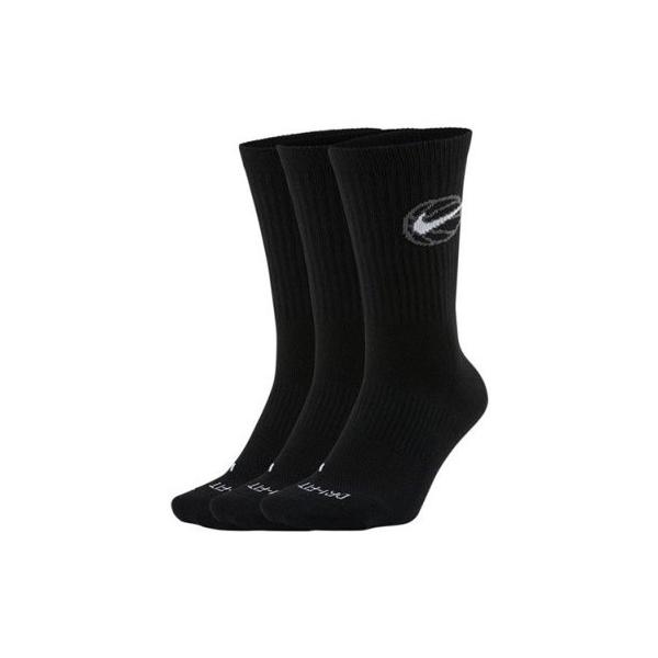 Nike �\�b�N�X �N���[�\�b�N�X  �i�C�L Everyday BBall 3P Crew Socks