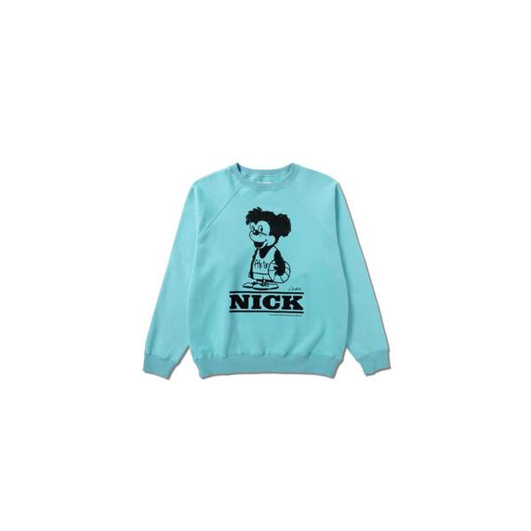【希少品】AKTR ニック　スウェット　S AKTR ウェア スウェット 秋冬物 アクター CARTOON NICK SWEAT
