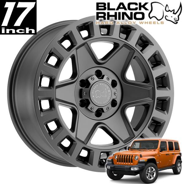 No1 Jeep jkラングラー 純正ホイール　17インチ 黒塗装　5本セット GEOLANDAR 【ラングラー JK JL】 背面用付き 5本セット タイヤ